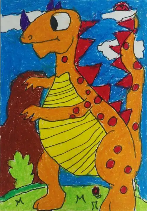 美术考级 示范作品