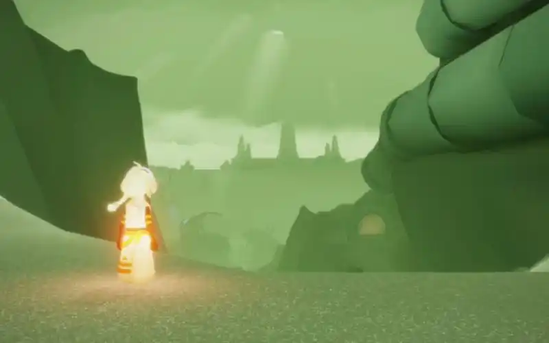 光遇无翼跑图日常-暮土(过年好)