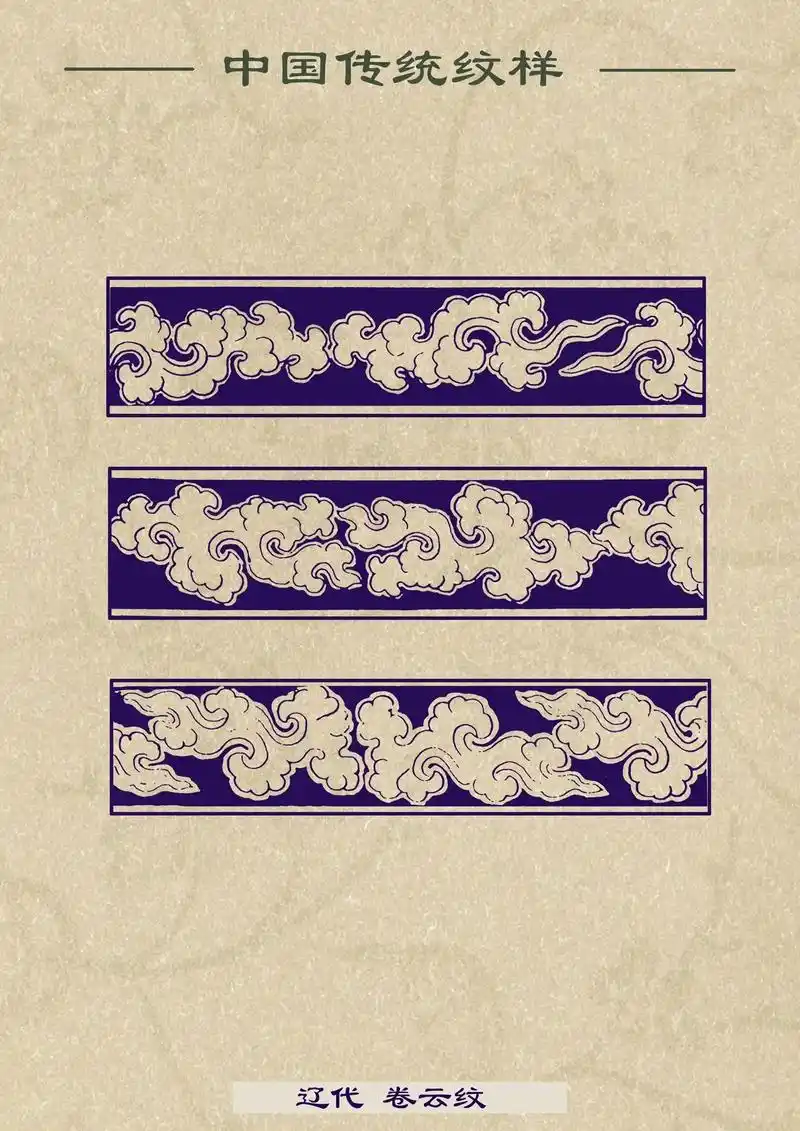 中国传统纹样卷云纹