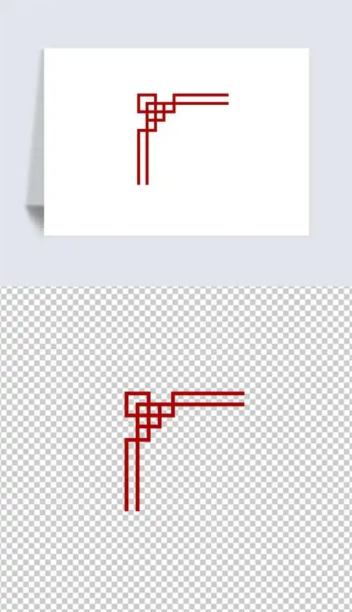 中式中国风古典边框边角免扣png矢量ai下载-编号24357769-中国风边框-