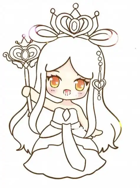 儿童简笔画之叶罗丽公主视频 简笔画图片大全-蒲城教育文学网