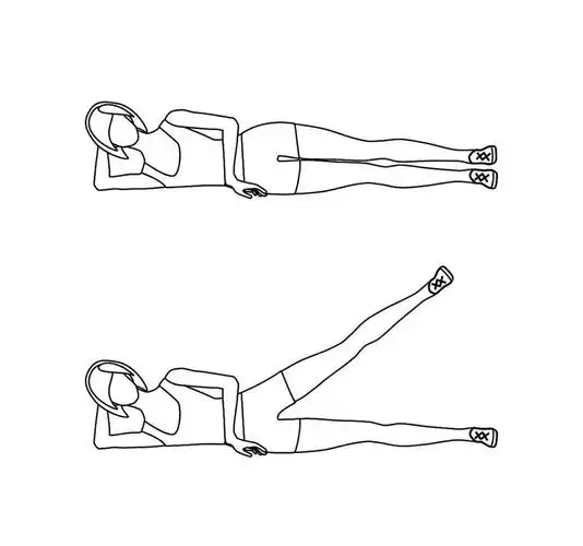 侧卧抬腿|改善臀凹陷的最佳动作之一6015