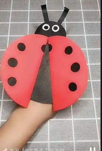 手工《七星瓢虫》 写美篇  最后我们一起来制作一个认识数的教具吧!