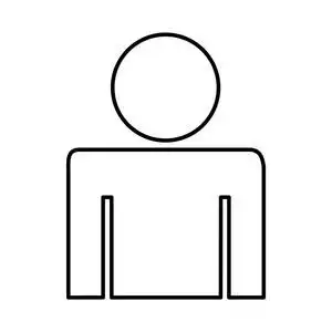 人形轮廓图标照片