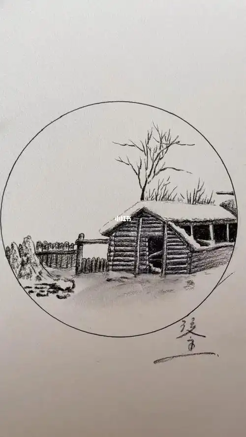 简单的雪景教程