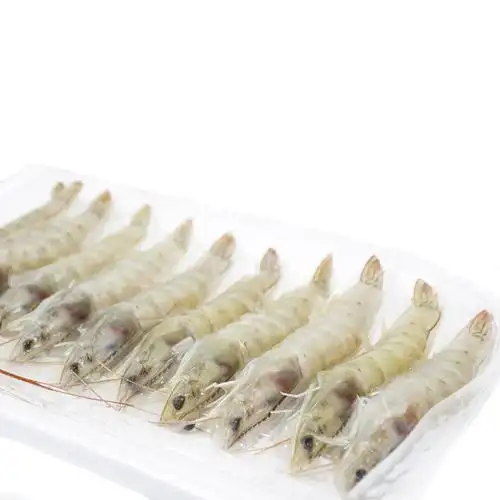 厄瓜多尔白虾 2公斤/盒 40/50 南美白虾 进口海鲜 海白虾 冷冻 礼盒