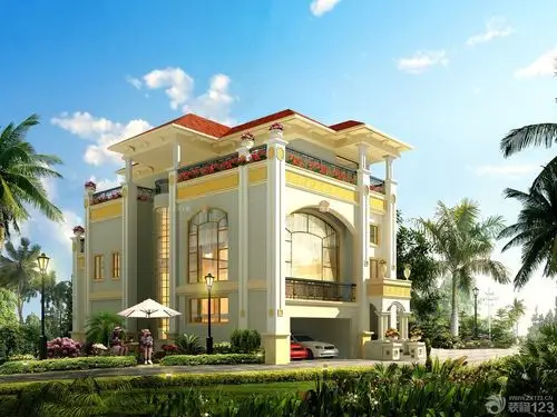 2020法式设计风格别墅精装修效果图欣赏