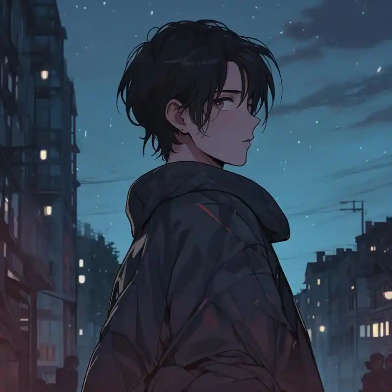 💔伤感动漫男生头像🎌 这些伤感的动漫男生头像,每一个都藏着一个