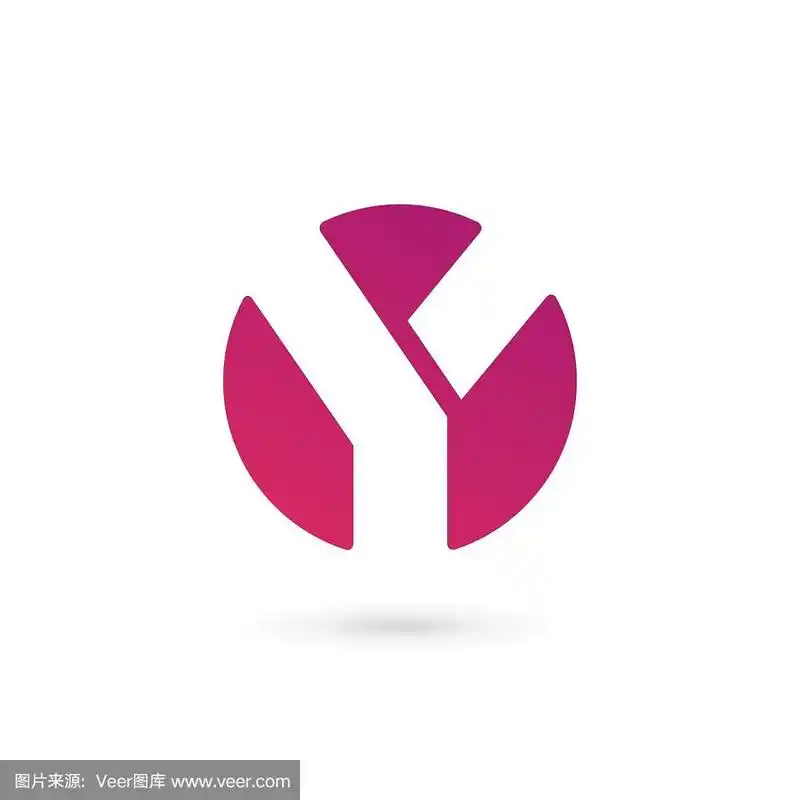 字母y标志图标设计模板元素