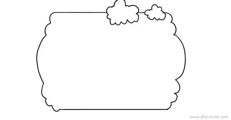 春运边框儿童画怎么画 春运边框简笔画简单又好看