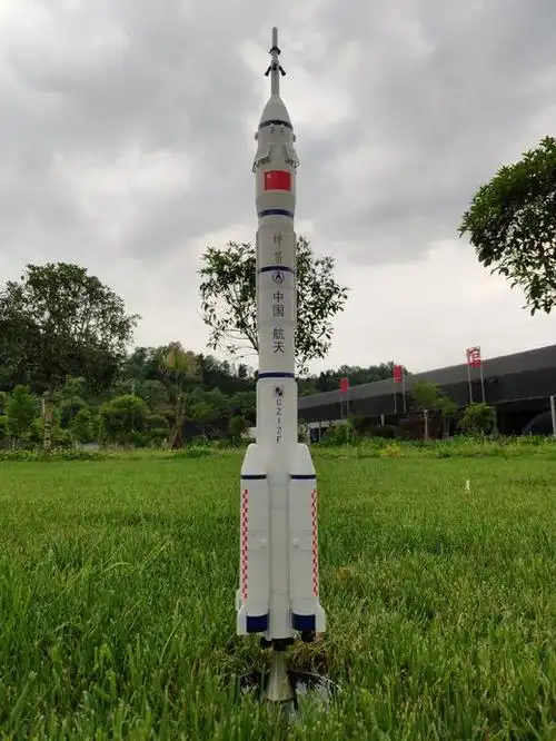 航天馆长征火箭模型