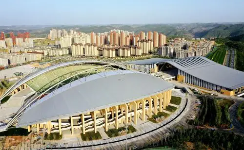 天空之眼瞰延安老区不老再焕新颜