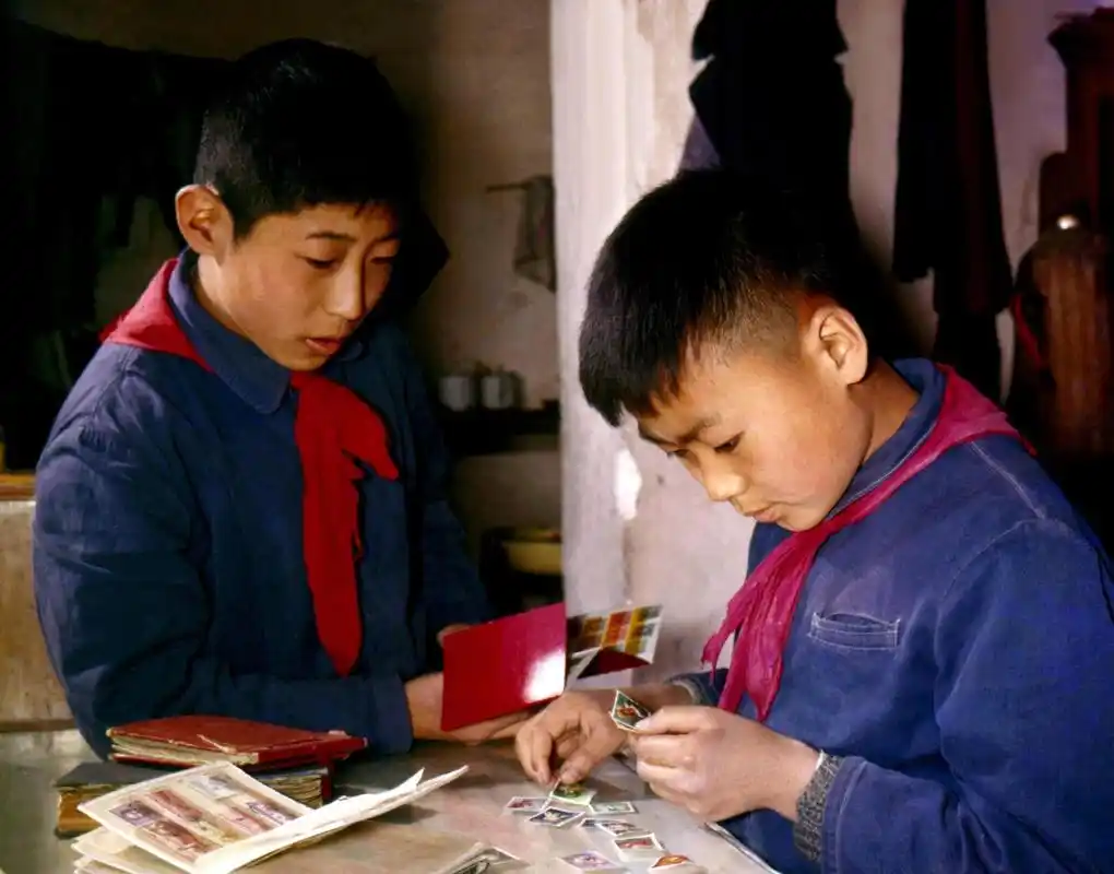 老照片:上世纪60年代,小学生的课余生活旧影,还会帮父母做家务
