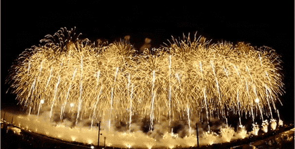 万人跨年零点倒计时,满满仪式感更何况是斥资百万的定制烟花呢但怎能