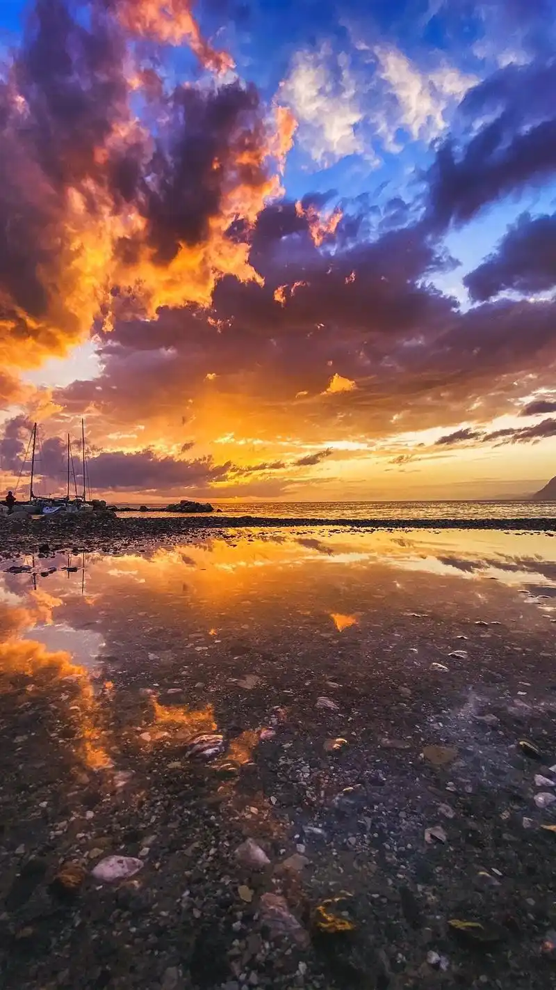 治愈系风景 #动态壁纸 #送你 - 抖音