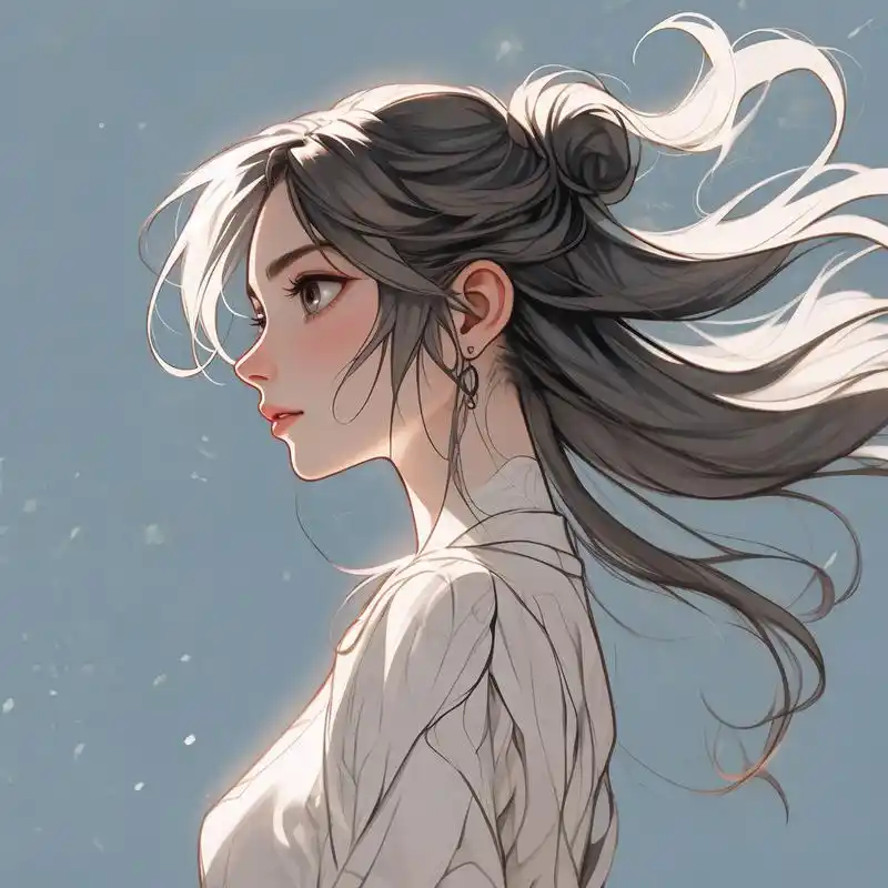 96手绘女生头像精选93 探索手绘艺术的魅力,呈现不一样的女生风采