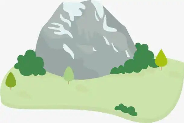 矢量山丘模型免抠素材免费下载_觅元素51yuansu.com