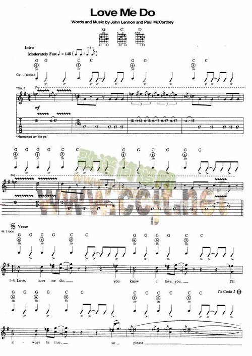 lovemedo吉他谱六线谱