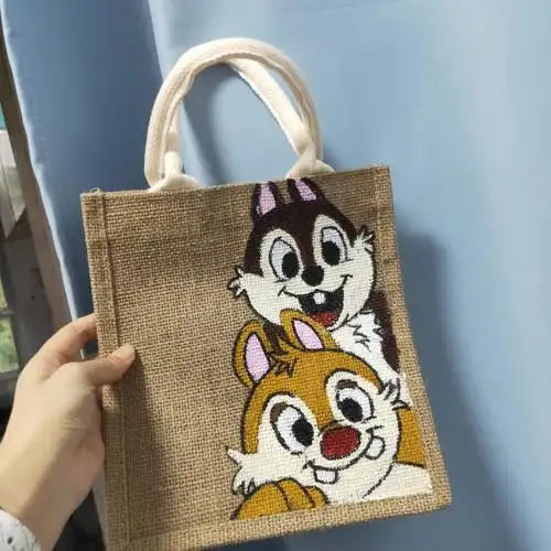 画的第四个麻布袋