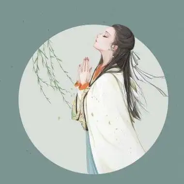 唯美古风侧面头像女手绘 手绘头像图片大全 -【爱个性】