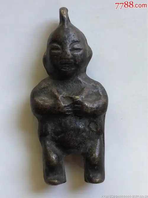 辽代小铜人_价格888元【古玩会友堂】_第1张_7788收藏__收藏热线