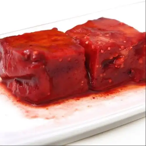 红豆腐下饭菜红腐乳红方腐乳酱豆腐乳批发350克每瓶 朱老六350红方2瓶