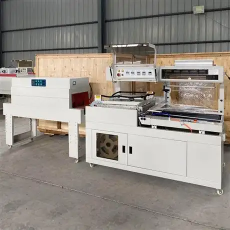 生产l型封切塑封机热收缩膜包装机纸盒收缩包装机全自动边封式包装机