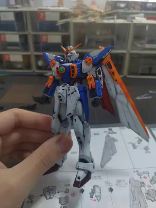 万代rgtv版飞翼喷涂