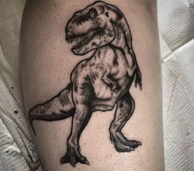 霸气的霸王龙纹身图片(5)