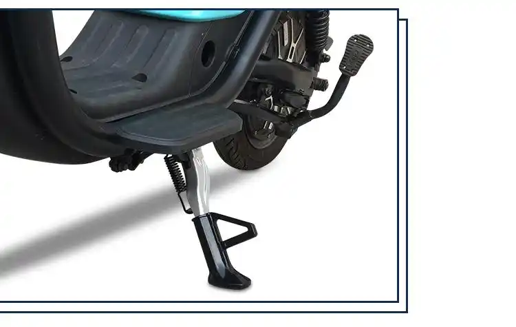 闽超摩托车单脚架可调节单边撑电动车电瓶车脚撑侧脚架脚站架改装