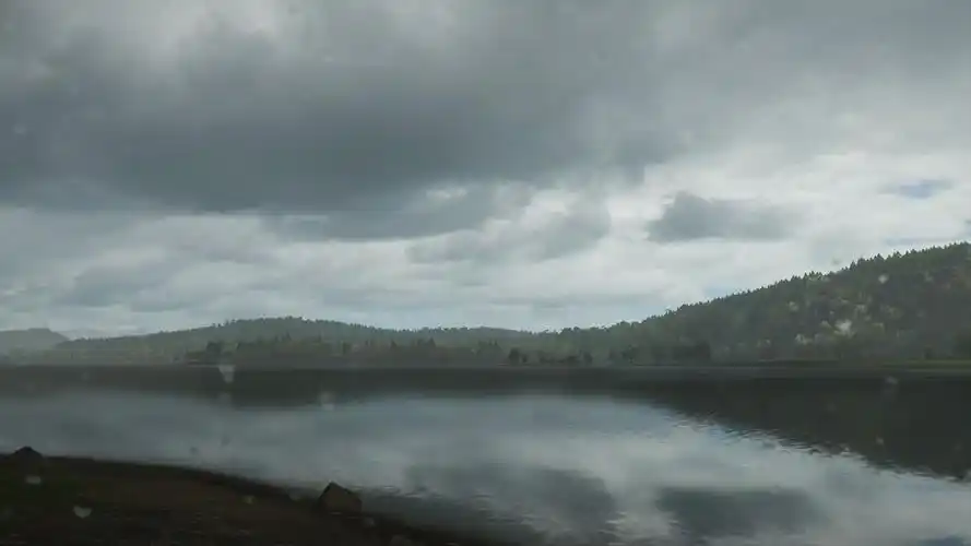 地平线4这个阴天天气氛围太强