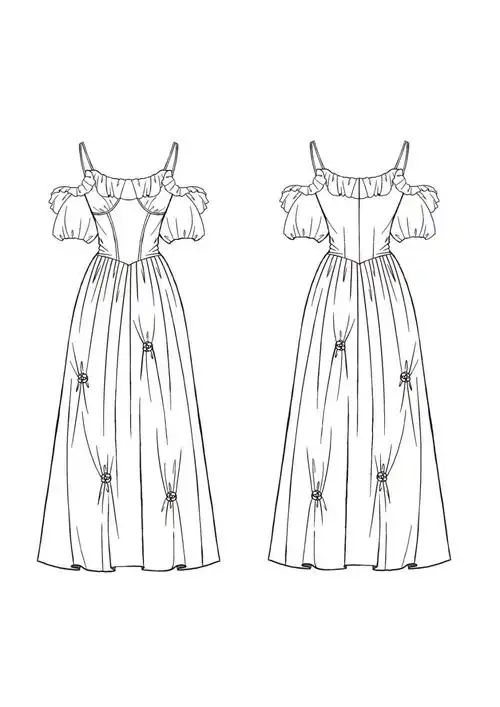 今日份打卡 1丨裙子正反面