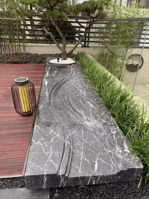 别墅庭院石材铺装设计参考建议收藏