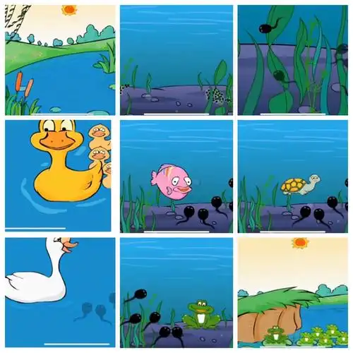 活动四:《小蝌蚪找妈妈》