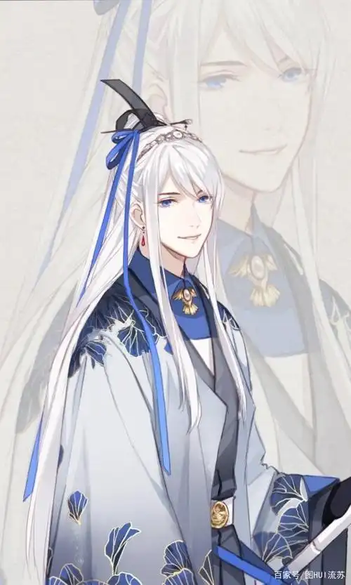 古风白发美男壁纸 他若为你青丝换白发 也不枉我只身走天涯