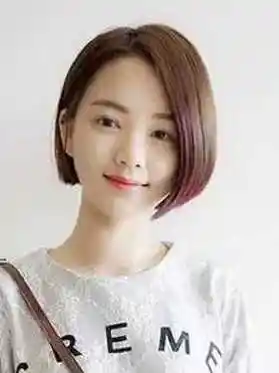 清爽的齐耳短发齐耳短发发型慵懒又随性