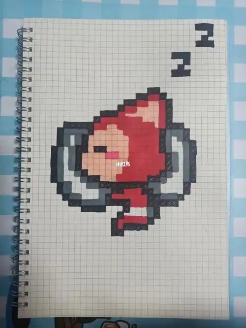 分享像素画♥睡觉的阿狸♥