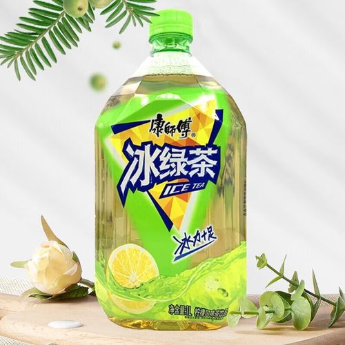 绿茶柠檬口味茶饮品1l*4/8瓶装大瓶实惠装饮料夏日饮料 冰绿茶1l*4瓶