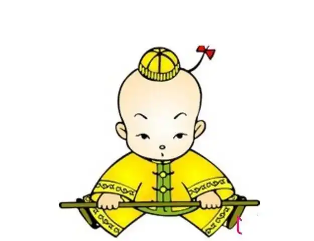 功夫宝宝简笔画