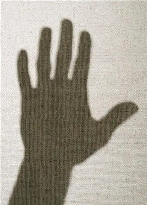 手_影子_图片素材