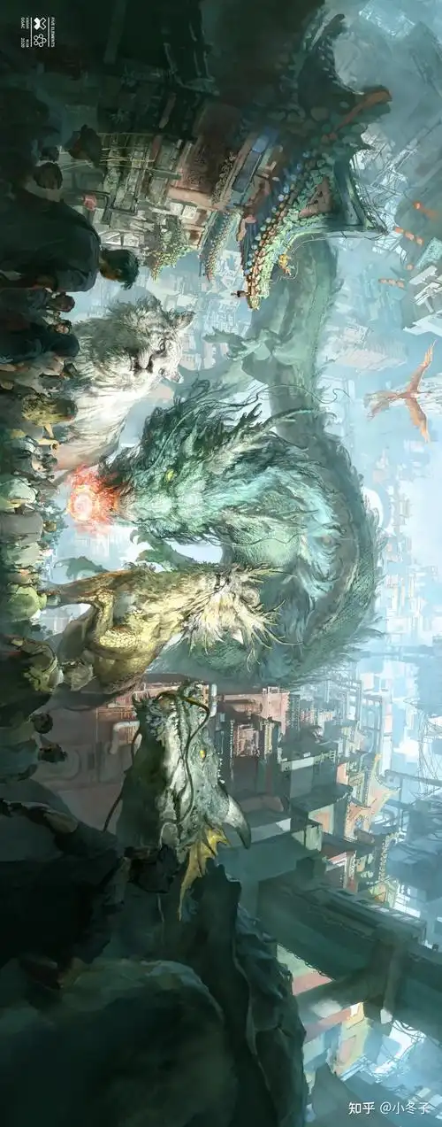 大四学生画中国龙刷屏网友未见神明却睹神迹