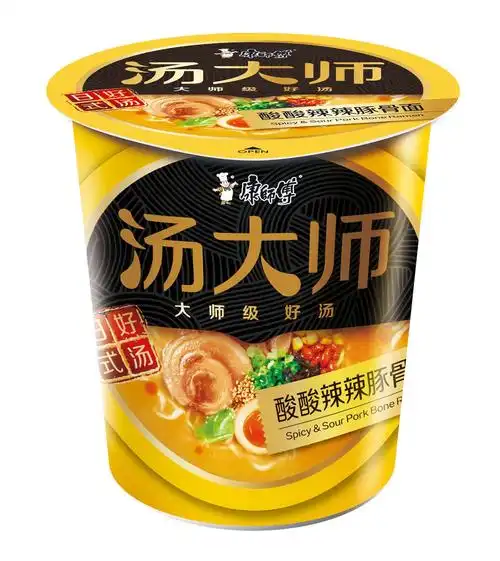 康师傅酸辣豚骨面