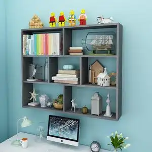 创意墙上置物架壁挂墙架吊柜挂柜书架墙壁柜现代简约墙柜书柜酒架