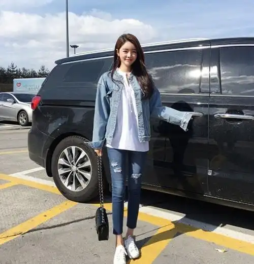 165cm斯文女生的简洁气质春季look