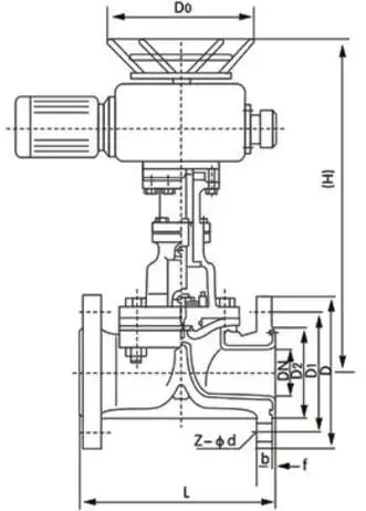 进口电动调节隔膜阀德国洛克品牌优良可靠