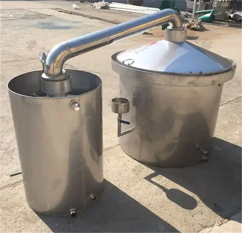 供应不锈钢酿酒设备蒸酒锅米酒煮酒设备家用小型烤酒器价格
