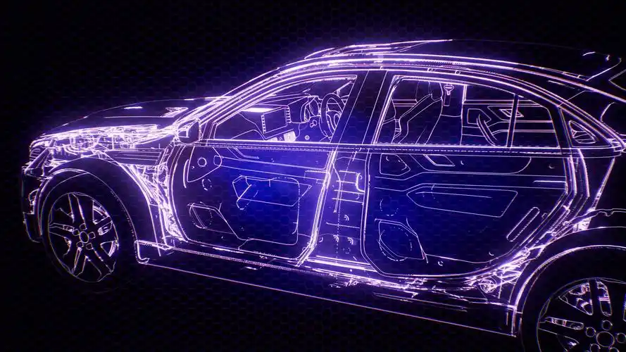 汽车 三维透视 3d动画 模型展示