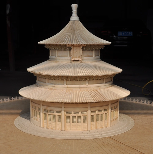 北京古建筑模型 故宫角楼模型 正阳门城楼模型 圆明园景观模型 天坛