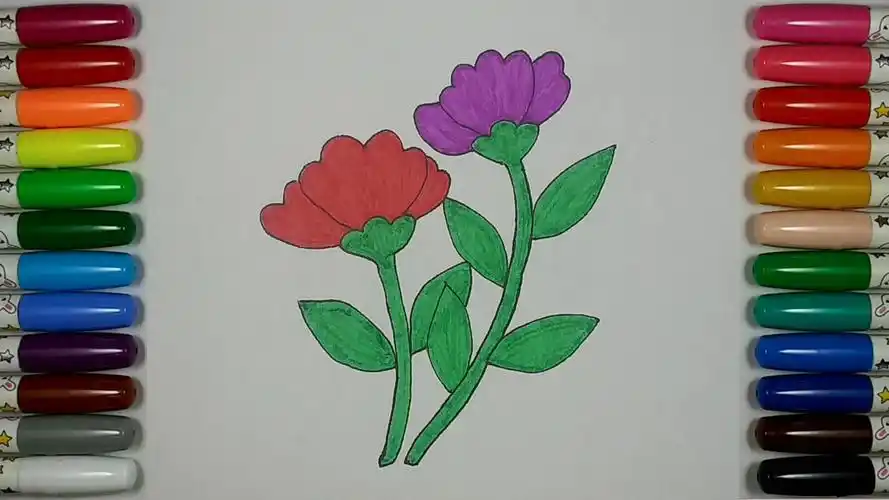 【儿童简笔画教程】画盛夏绽放的太阳花:阳光的微笑!