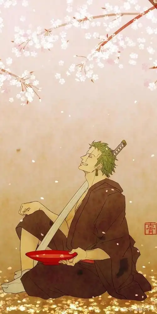 「海贼王」索隆壁纸唯美酷炫,值得拥有!